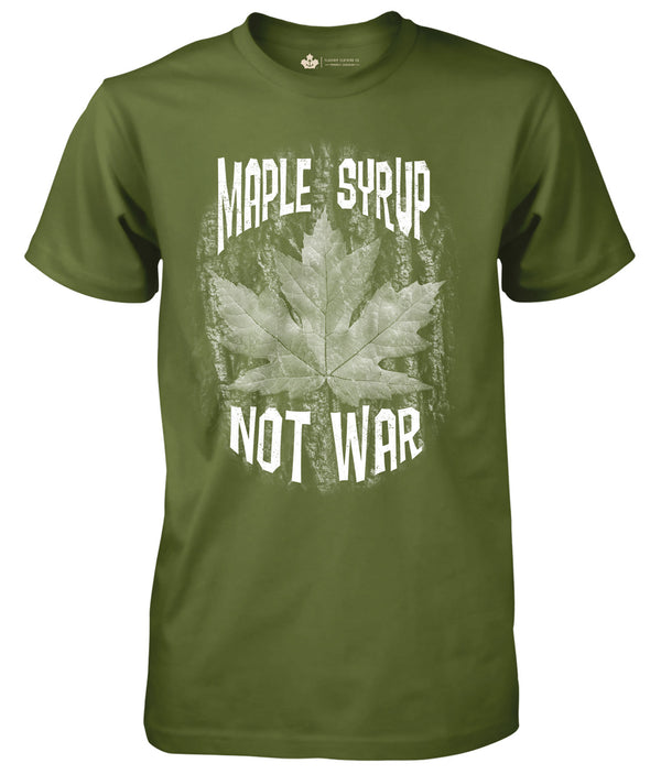 Maple Syrup Not War / military