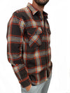 Heavyweight Flannel / Beige Red