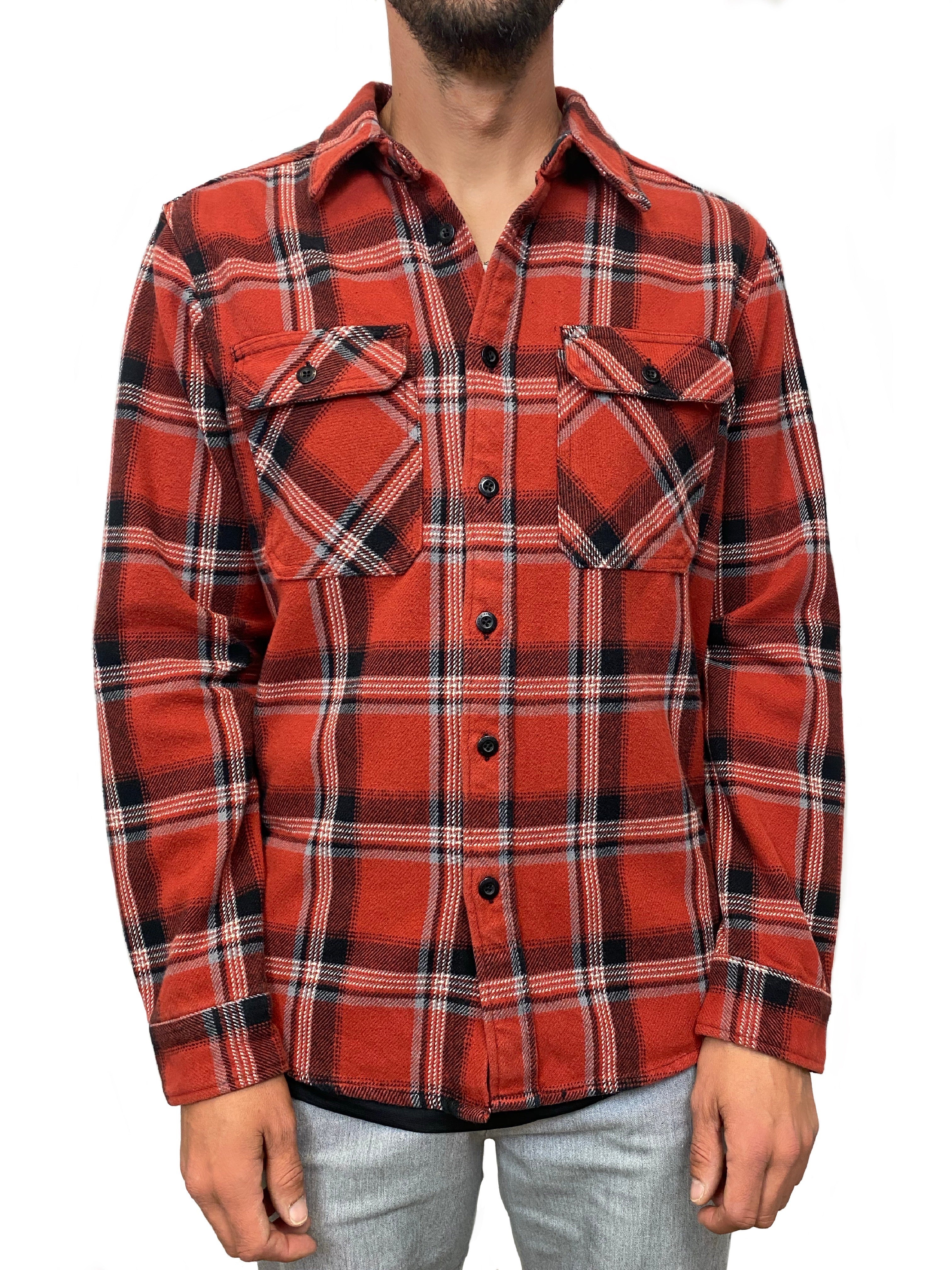 Heavyweight Flannel / Red