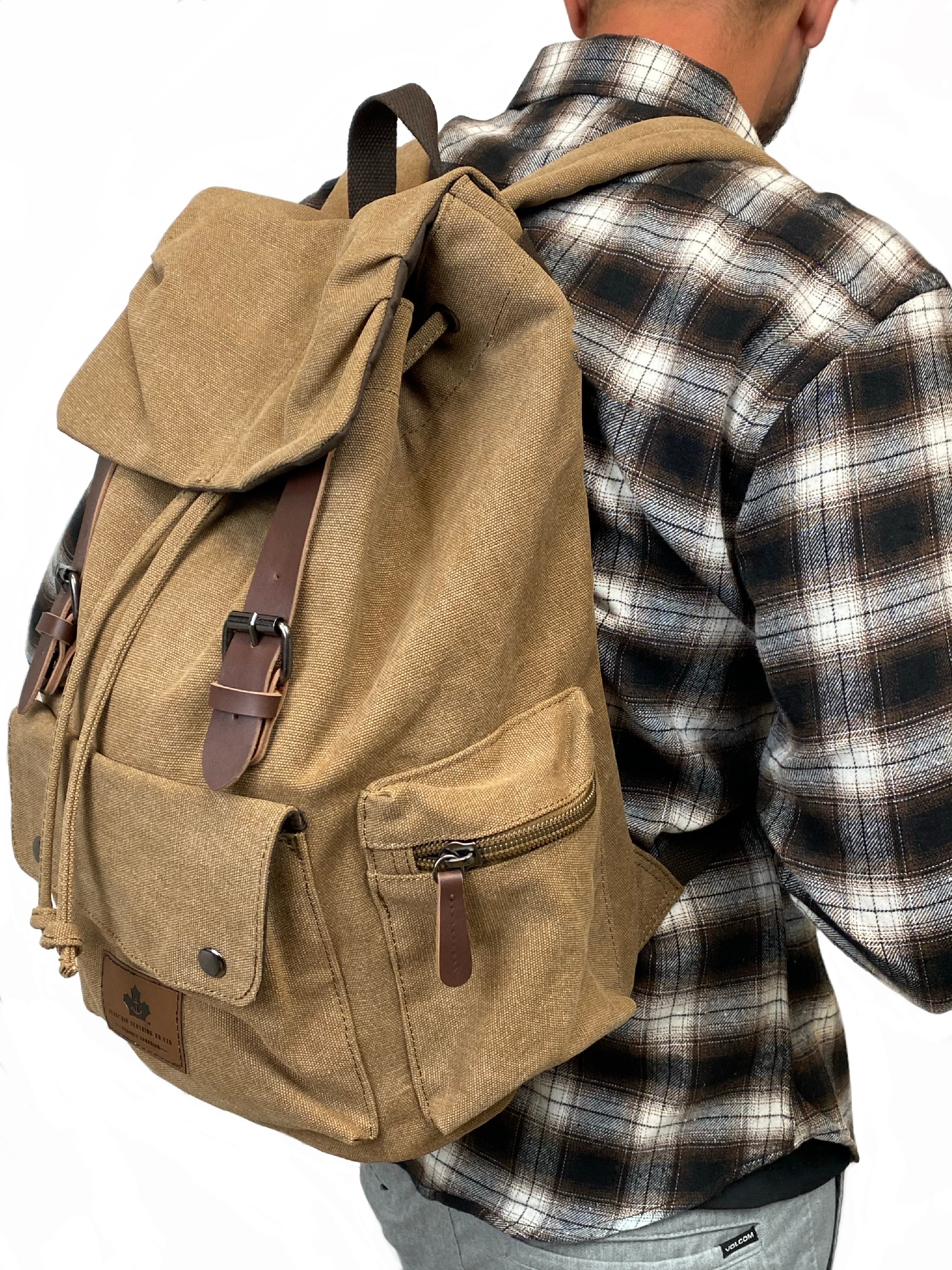 Day Hiker Canvas Backpack
