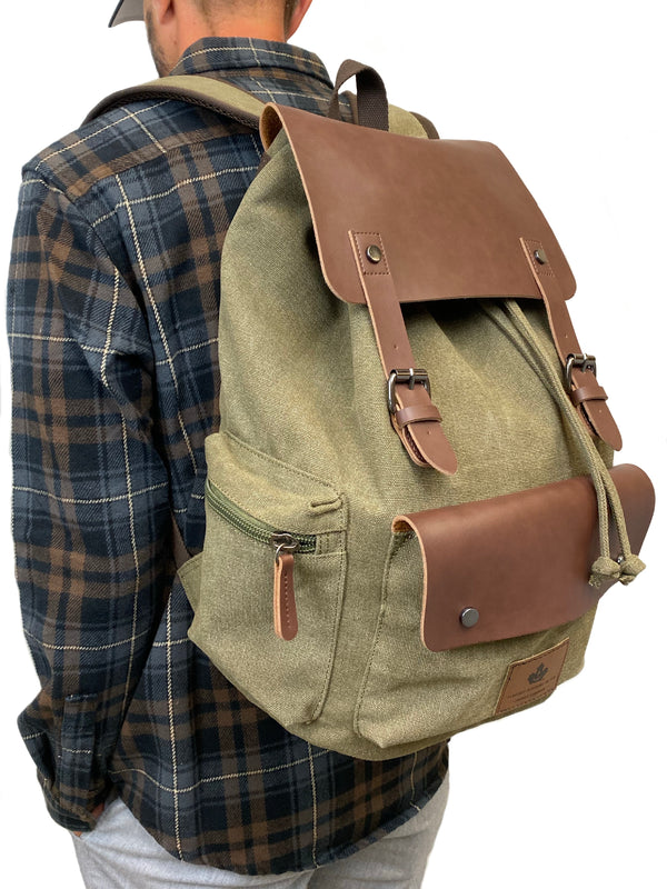 Vintage Canvas Backpack