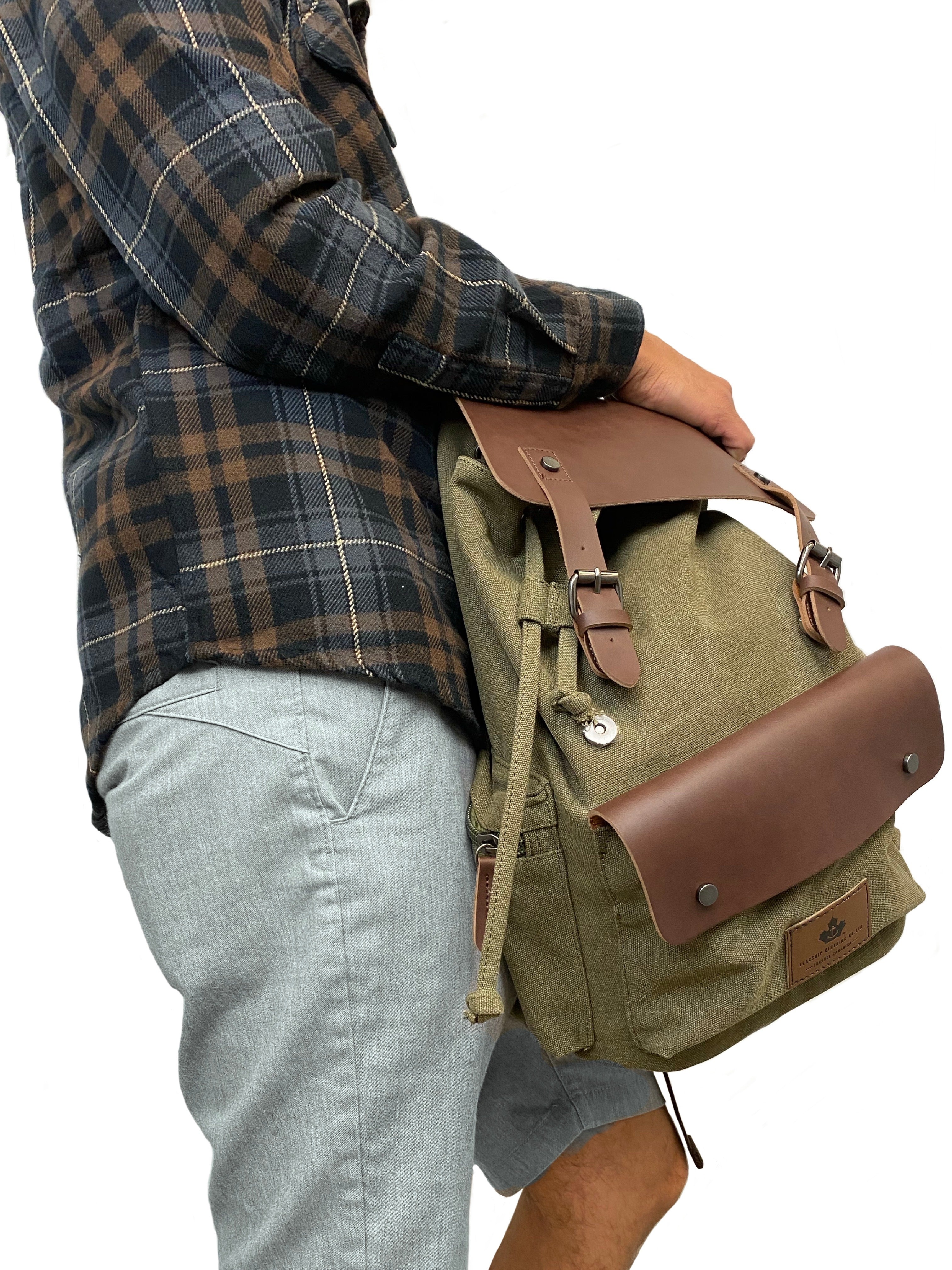 Vintage Canvas Backpack