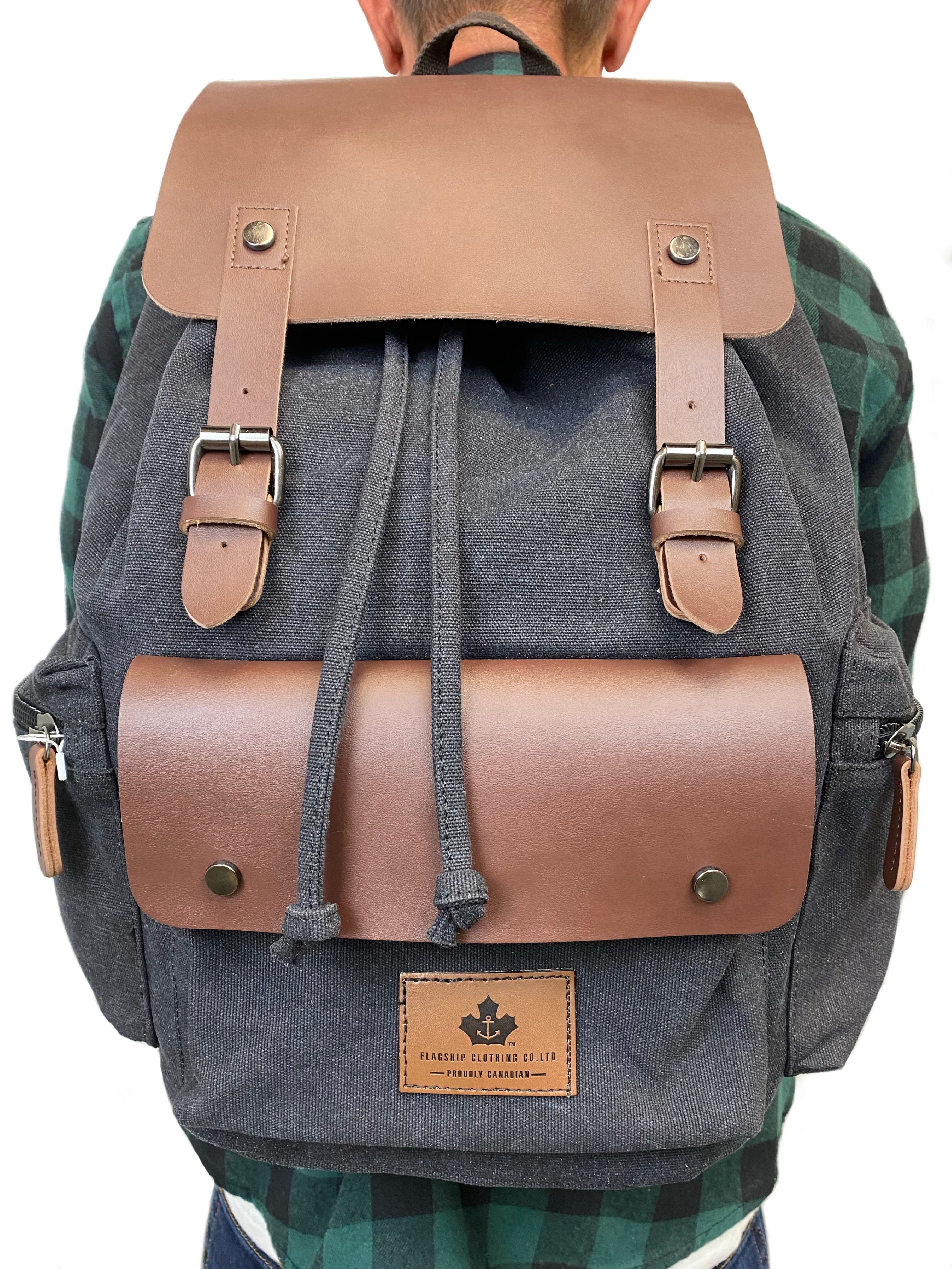 Vintage Canvas Backpack