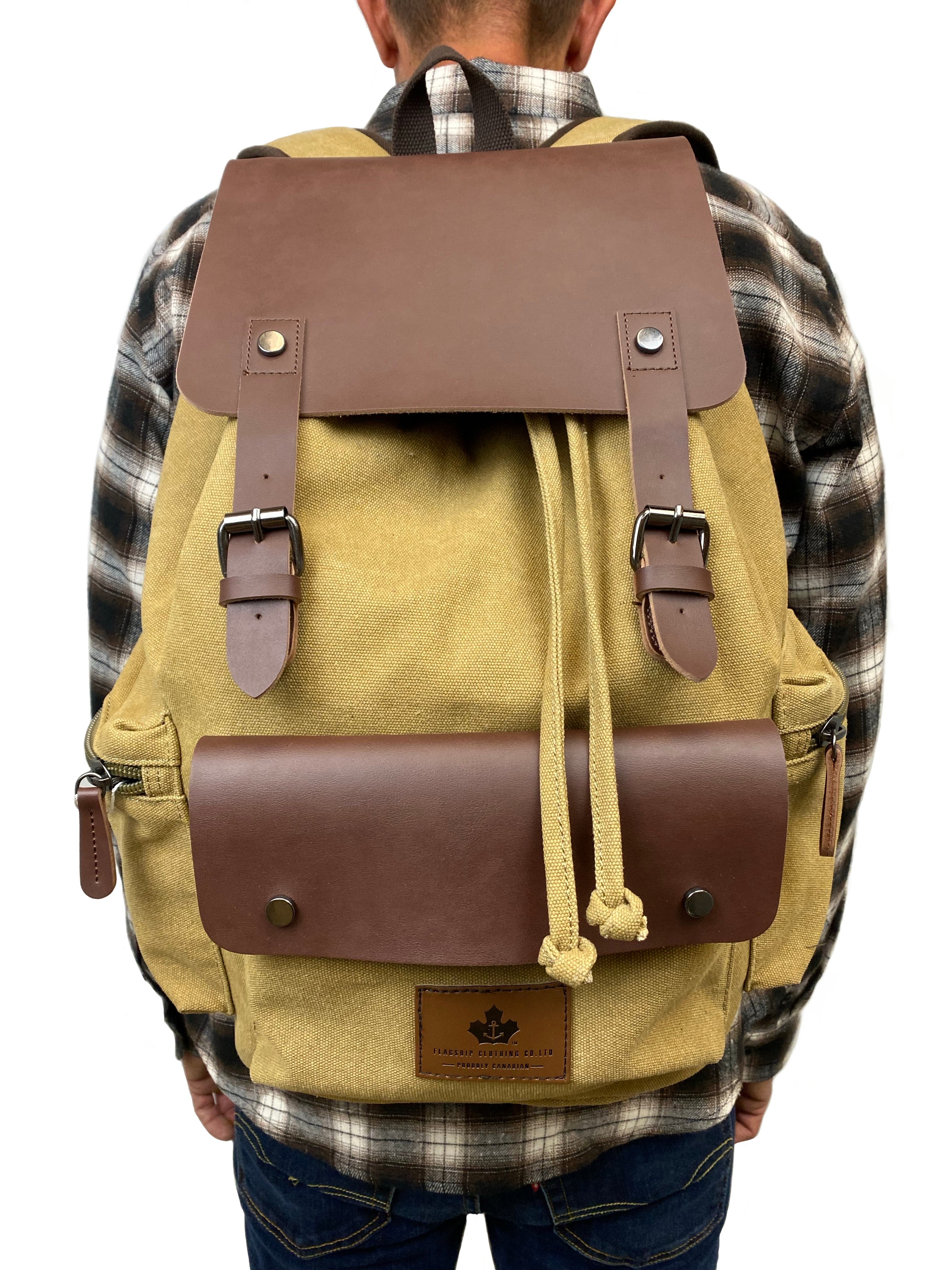 Vintage Canvas Backpack