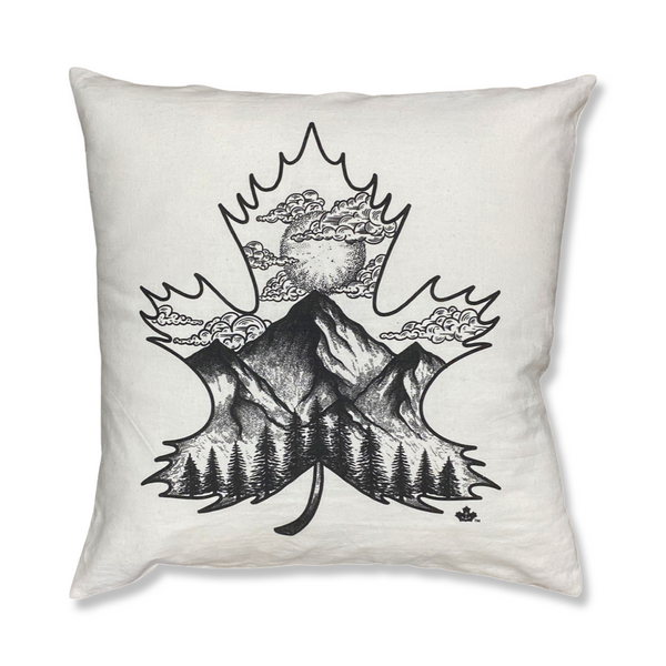 The Canadian Scene Throw Pillow